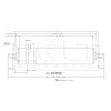 GROOVED ROLLER: 1.9" OD X .145" WALL (GALV.), 17" BF, (2) GROOVES