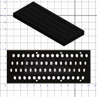 Foam for End of Arm Tool 307mm x 118mm